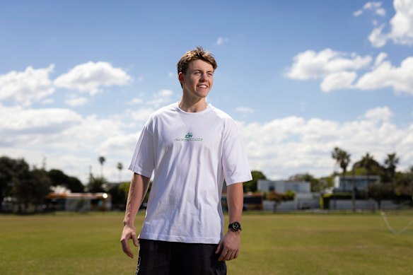 Luke, a keen footballer and coach of younger boys, says as he and his peers have matured and faced challenges such as losing a friend, they are less likely to believe they should behave in a stoic way all the time.