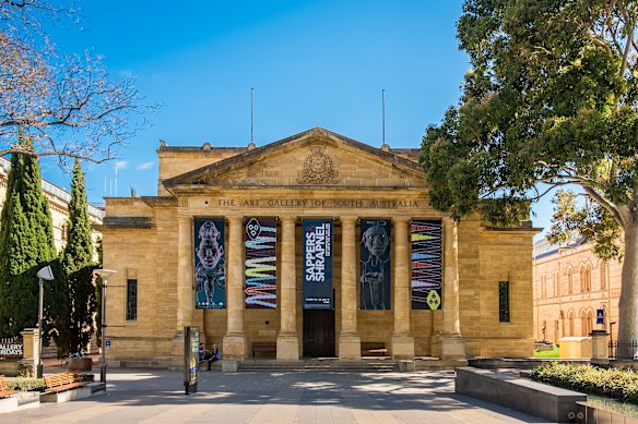 Art Gallery of South Australia on North Terrace.