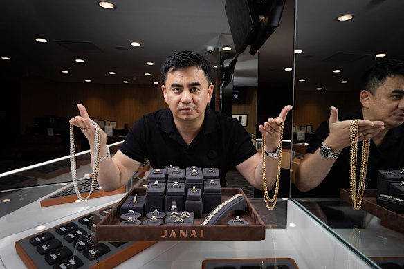 Janai Jewellery director Timothy Sung.