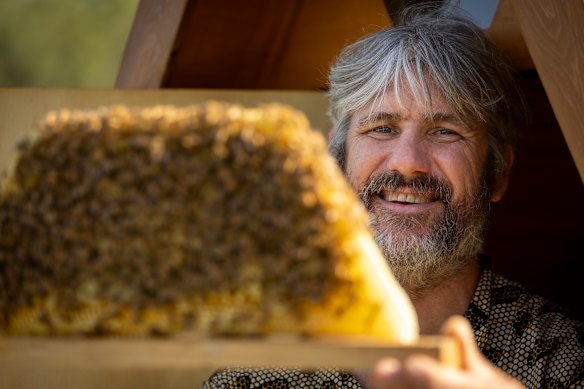 Willow Hankinson first noticed the mental health benefits when he started keeping beehives 26 years ago.