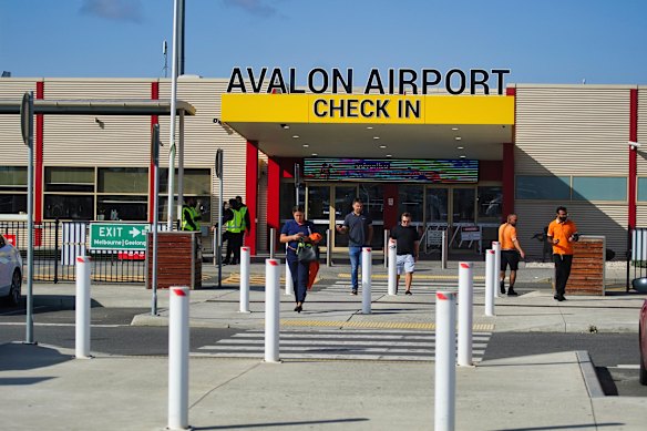 Avalon Airport, on the outskirts of Geelong.