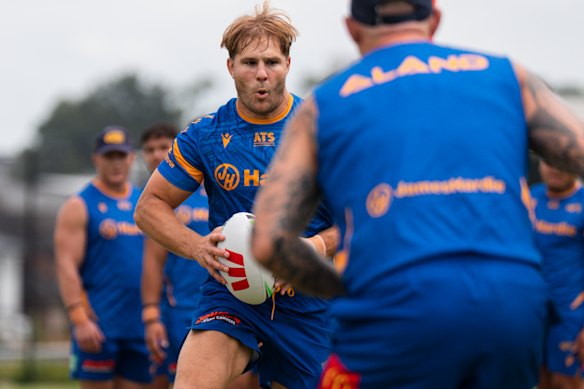 Jack de Belin has been a popular addition to the Parramatta roster.