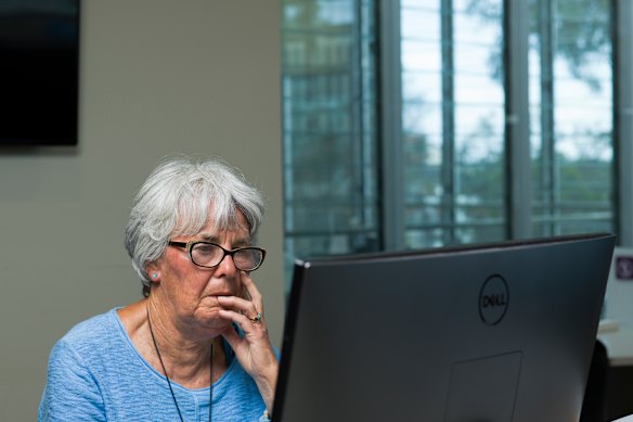 Sandie Hesline was unable to adjust to remote work in Melbourne’s COVID lockdowns.