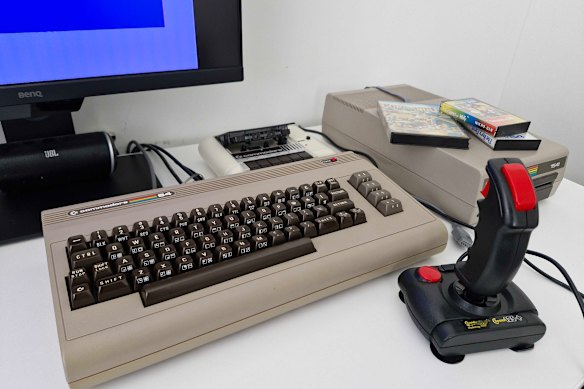 Playing games on the original Commodore 64, replete with floppy disk drive and datasette, was nothing like playing a game on the powerful machines of today.