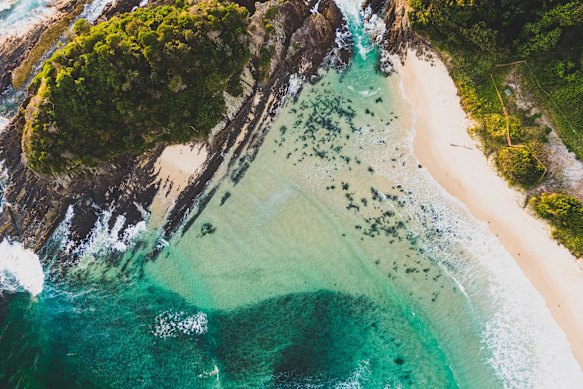 Number One Beach, Seal Rocks.