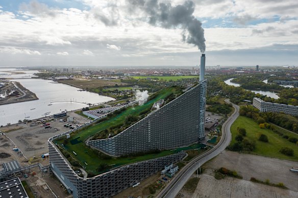 CopenHill in Copenahagen, Denmark, is a tourist destination.