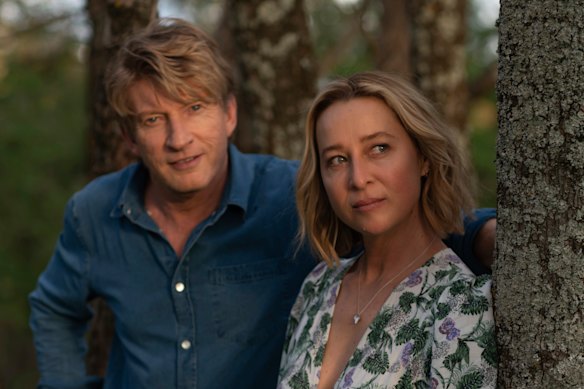David Wenham and Asher Keddie in Fake.