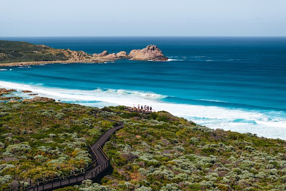 The remote Wilanup Lookout in the Leeuwin-Naturaliste National Park, part of Western Australia’s Margaret River region. 