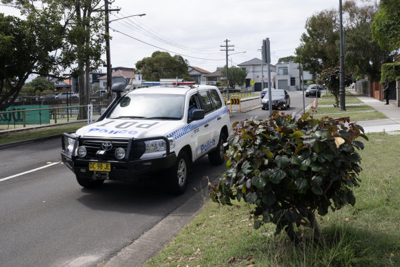 Police in Sydney’s eastern suburbs on Friday as patrols ramp up at Jewish schools.