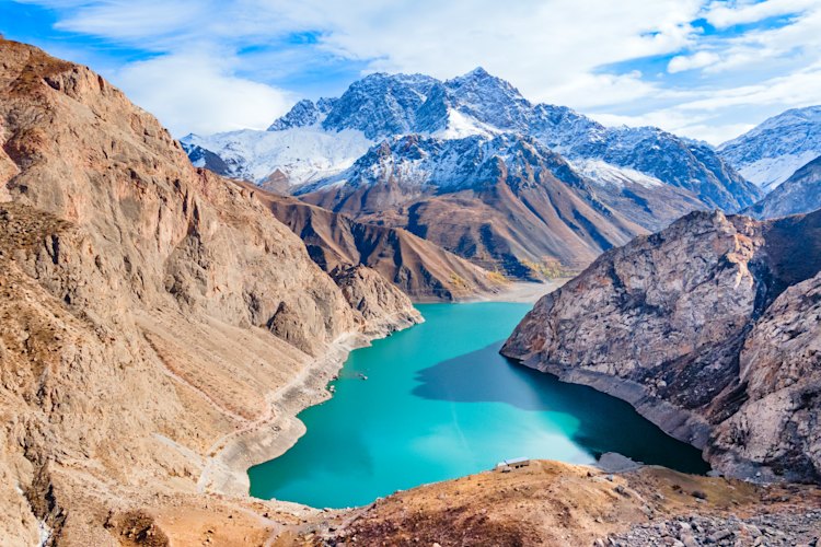 Marguzor Lake, Tajikistan.