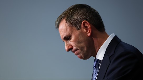Treasurer Jim Chalmbers after the RBA announcement on Tuesday.
