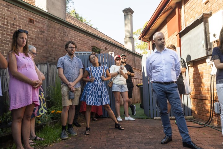 First home buyers and upsizers competed for 258 Addison Rd, Petersham.