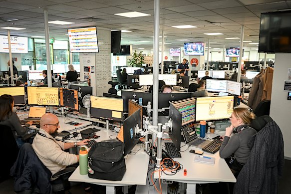 An unassuming office in Collingwood, Melbourne, is where Jetstar controls its fleet of 100 planes. 