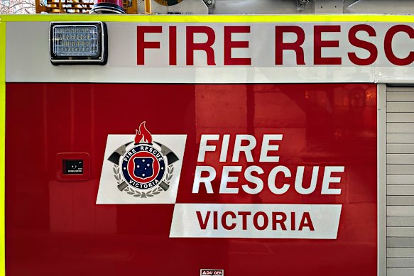 Fire Rescue Victoria firefighters responded to a power outage and detained Kristian Stock.