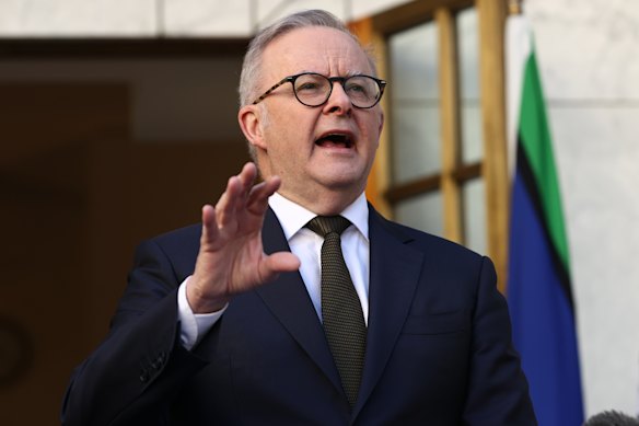 Prime Minister Anthony Albanese.