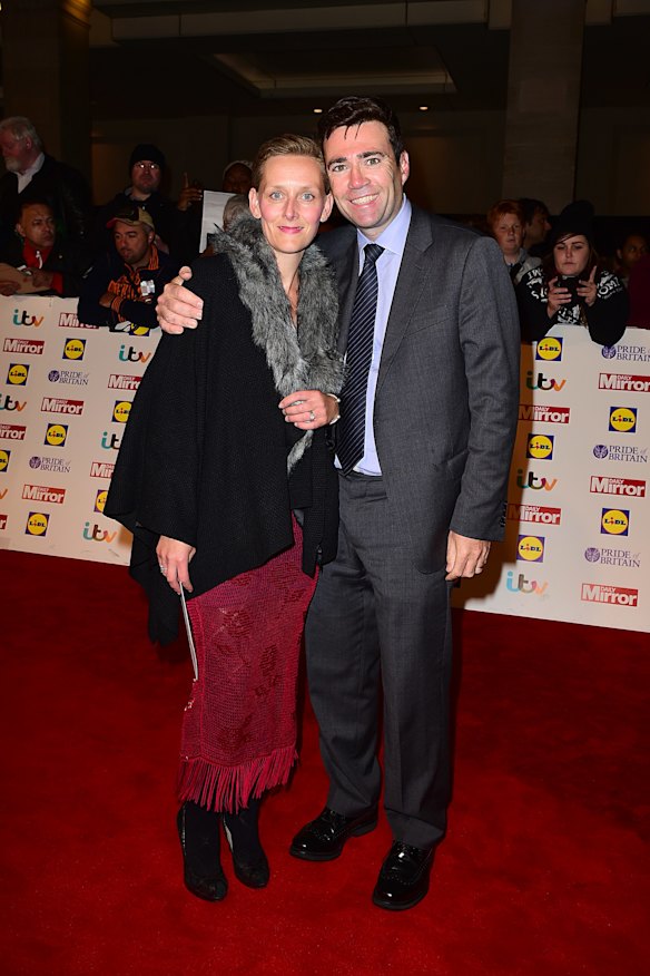 Burnham and Van Heel at the Pride of Britain Awards in 2014.
