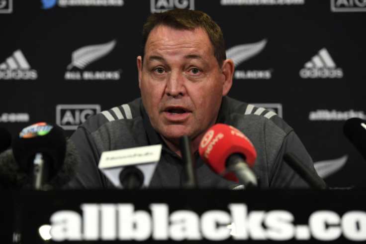 Take a hike: All Blacks coach Steve Hansen.