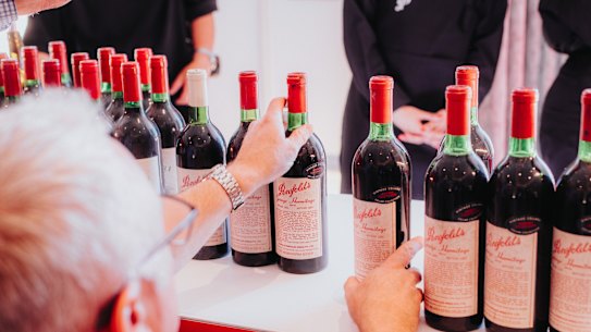 Penfolds annual Re-Corking Clinic at The Langham, Sydney.