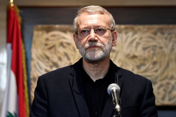 Ali Larijani, Iran’s top security official.