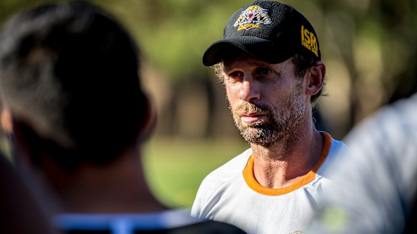 Tigers assistant coach Brett Hodgson.
