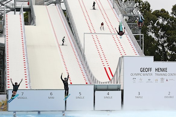  The Geoff Henke Winter Olympic Sports Training Centre in Queensland is a game-changer for Australian mogul and aerial skiers.