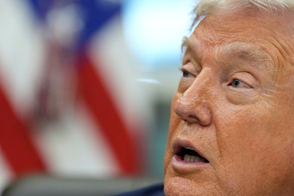 President Donald Trump adopted a nonplussed tone in the aftermath of the defeat – a contrast to his comments in the lead-up.