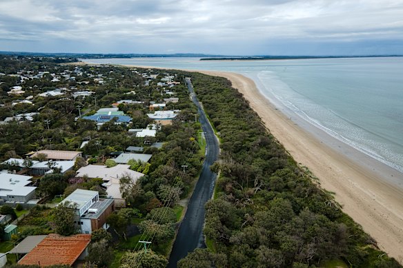 The number of non-hosted properties in the Bass Coast Shire, including the town of Inverloch, jumoed by 30 per cent from 2019 to 2023.