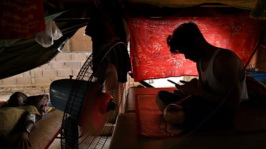 Resistance soldiers from Myanmar recover from wounds inflicted whilst fighting against the Myanmar military Junta.