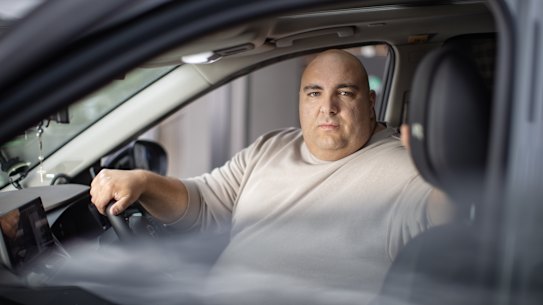 Uber driver Jacob Abboud says his fuel costs have gone up from $200 a week to more $300 a week.