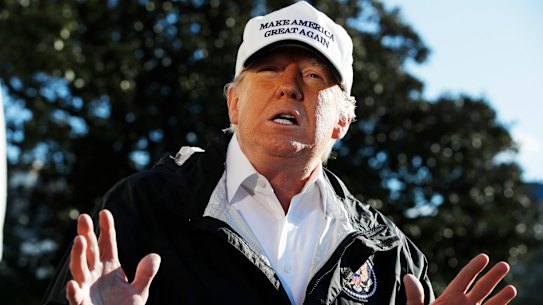 Donald Trump spruiks his border wall in Texas as the government shutdown continues.