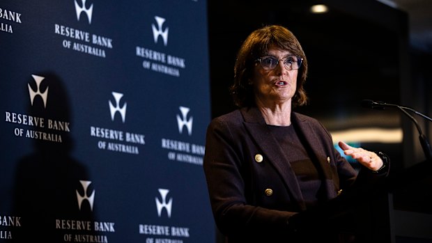 Reserve Bank of Australia governor Michele Bullock.