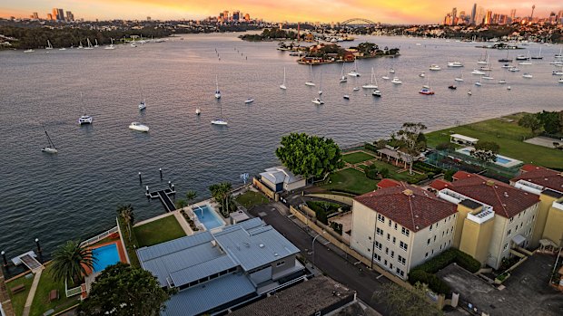 Business owners Ralph and Maria Mesiti paid $28.95 million, a suburb record, in an off-market deal.