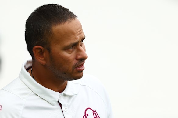 Usman Khawaja is nearing the end of his career.