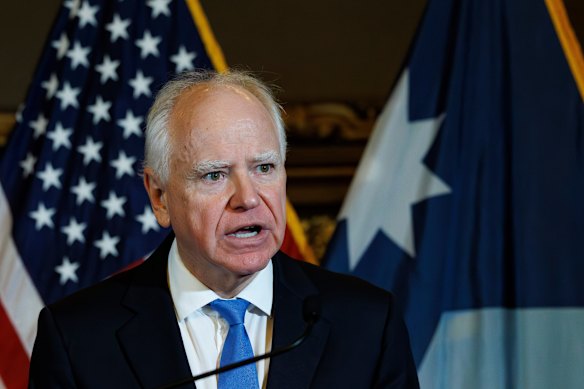 Minnesota Governor Tim Walz is being investigated by the US Justice Department.