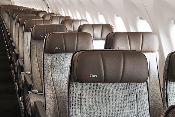 Qantas Economy Plus will also include priority access to overhead luggage compartments.