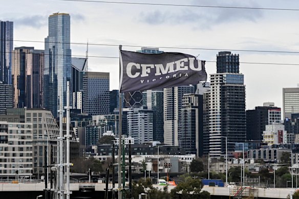 The CFMEU has been placed into administration.