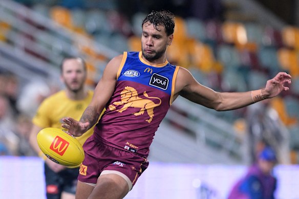 Callum Ah Chee’s last game for the Brisbane Lions was the grand final, now he’s likely to end up at Adelaide in the pre-season draft.