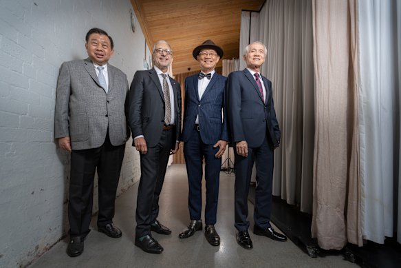 Joe Gersh with his Supalai clients.