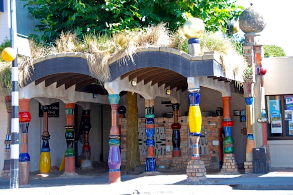 New Zealand’s Hundertwasser toilets are flush with tourists from around the world.