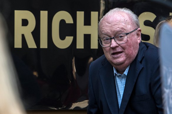 The non-stop Graham Richardson.