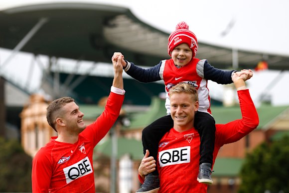 AFL 2022: Sydney Swans' Isaac Heeney on Lance Franklin and the child named  after him
