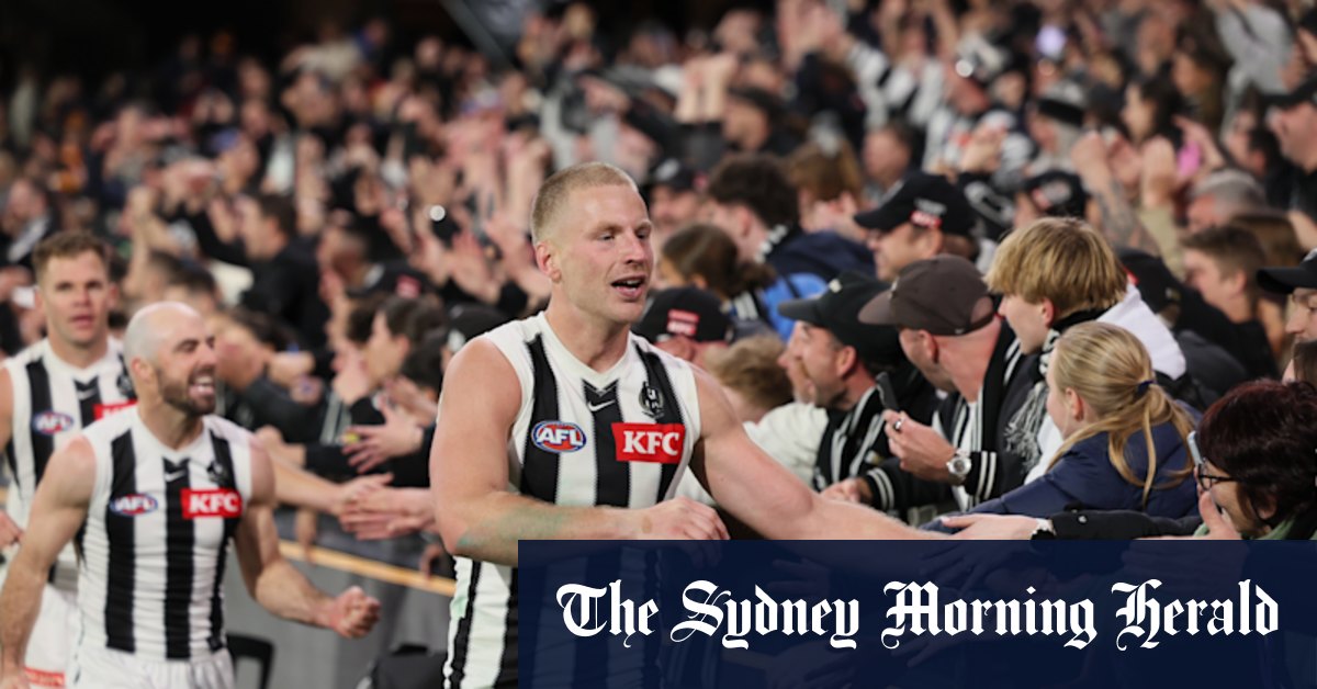 Collingwood Magpies cult hero Billy Frampton on dealing with online hate after 2023 premiership