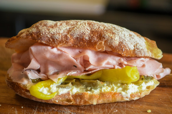 The Bologna is the Brunswick East paninoteca’s most popular sandwich.