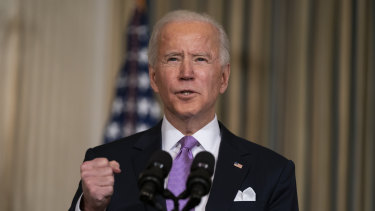 «Nous devons être audacieux»: le président américain Joe Biden.