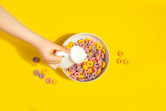 Fortified foods such as breakfast cereal became common.