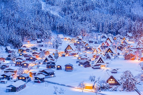 Shirakawago village, Japan.