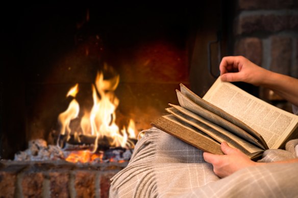 Luxury is having the time to linger over a book.