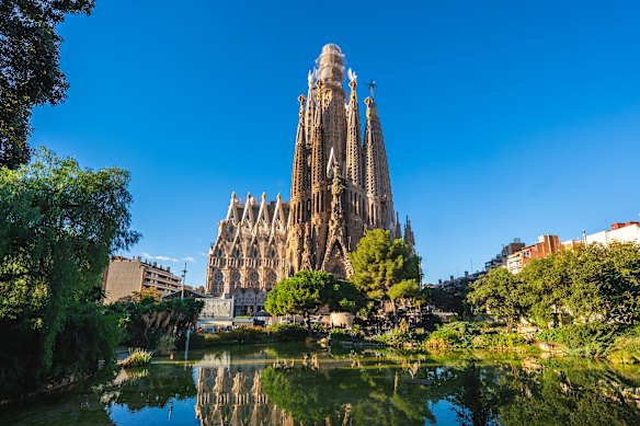 A century in the making … Sagrada de Familia, Barcelona.