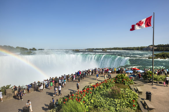 Niagara Falls – 1  of the world’s large  sights.