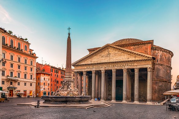 The Roman Pantheon is the most preserved and influential building of ancient Rome.